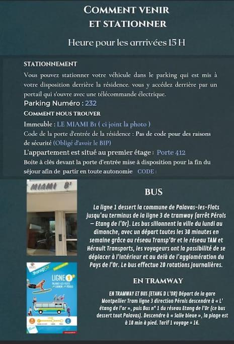 Appartement Palavas Les Flots T2 + Parking Prive 외부 사진